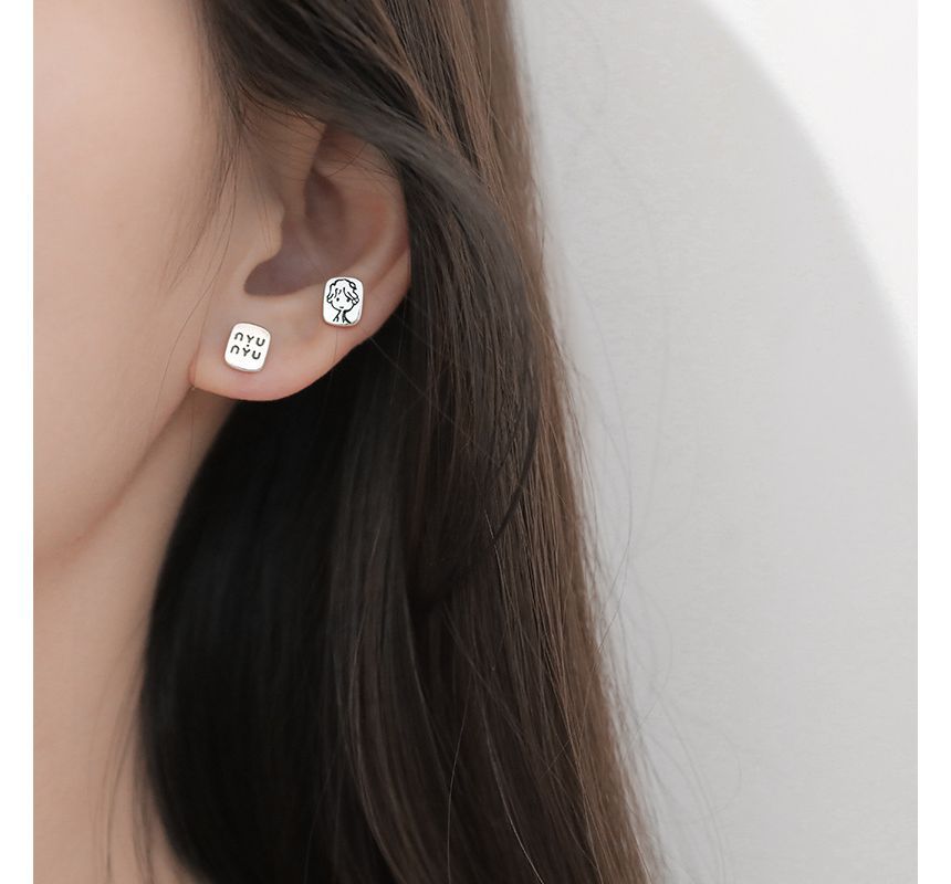 Earring Stud Cartoon