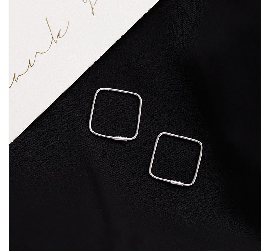 Square Hoop Earring