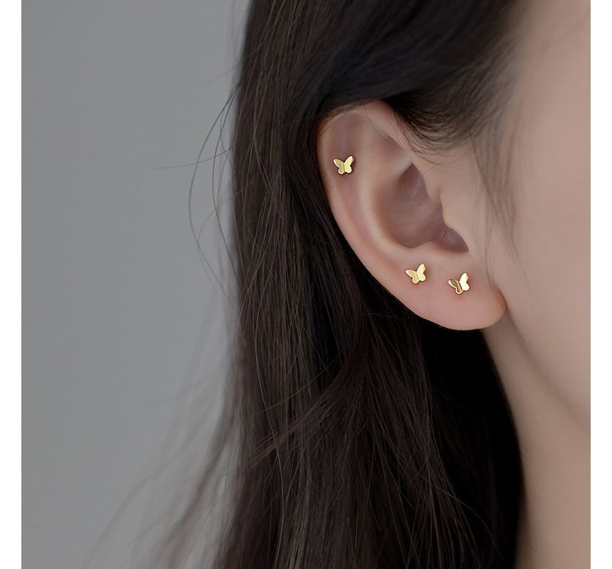 Butterfly Earring Stud