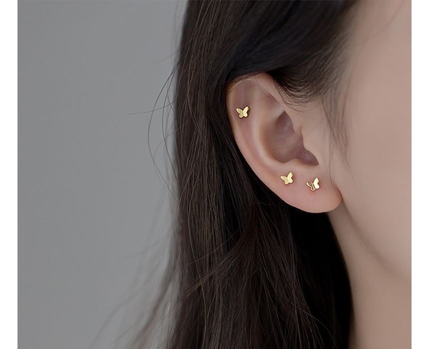 Butterfly Earring Stud