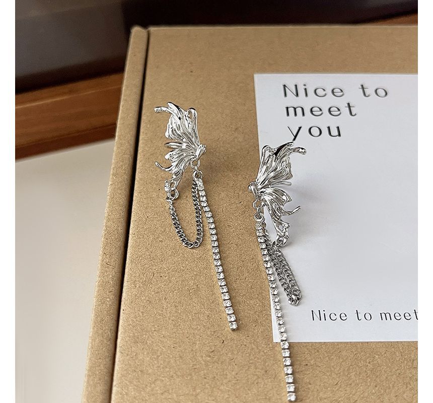 Cuff Ear Butterfly Chained