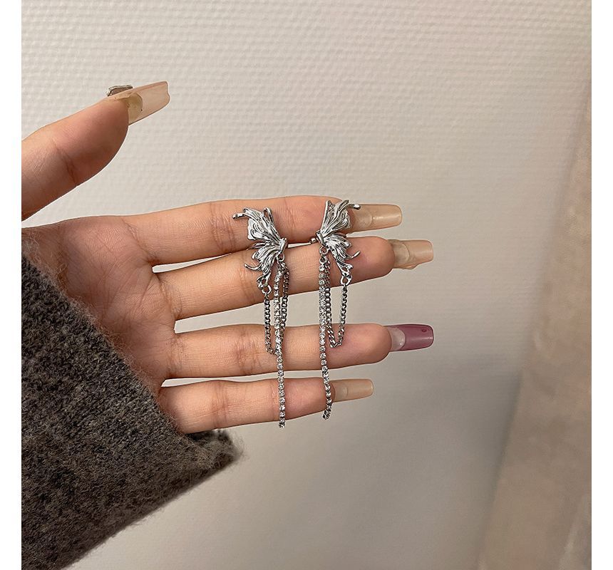 Cuff Ear Butterfly Chained