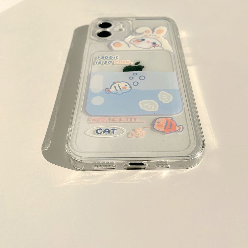 Rabbit Transparent Case Phone