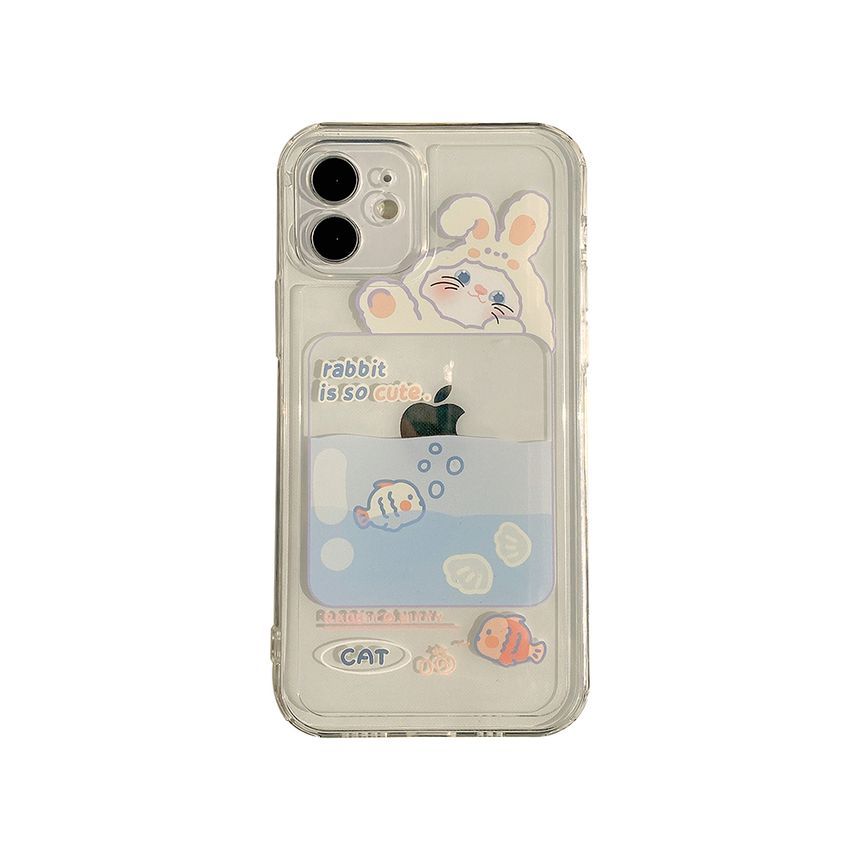 Rabbit Transparent Case Phone