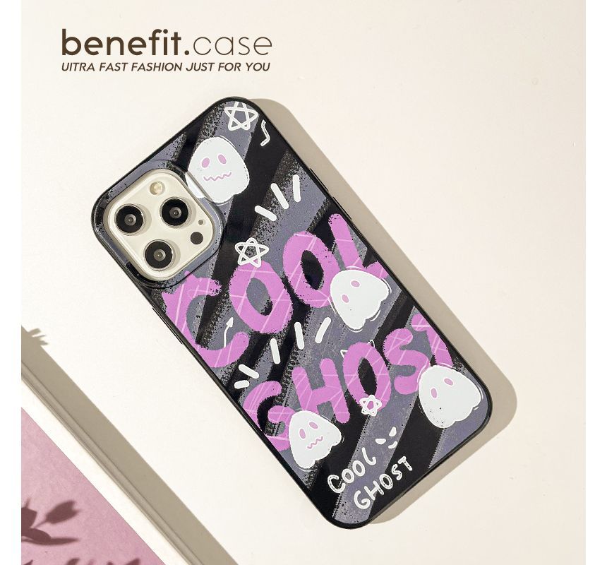 Phone Ghost Case Lettering