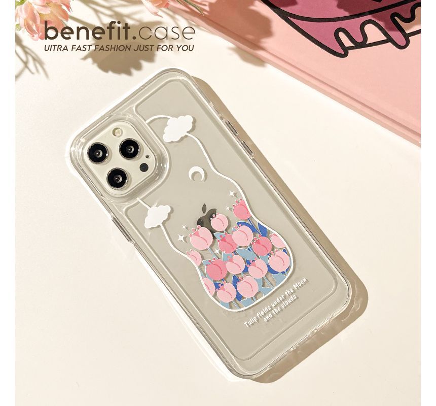 Case Tulip Phone Transparent
