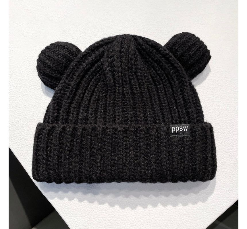 Ear Bear Knit Beanie