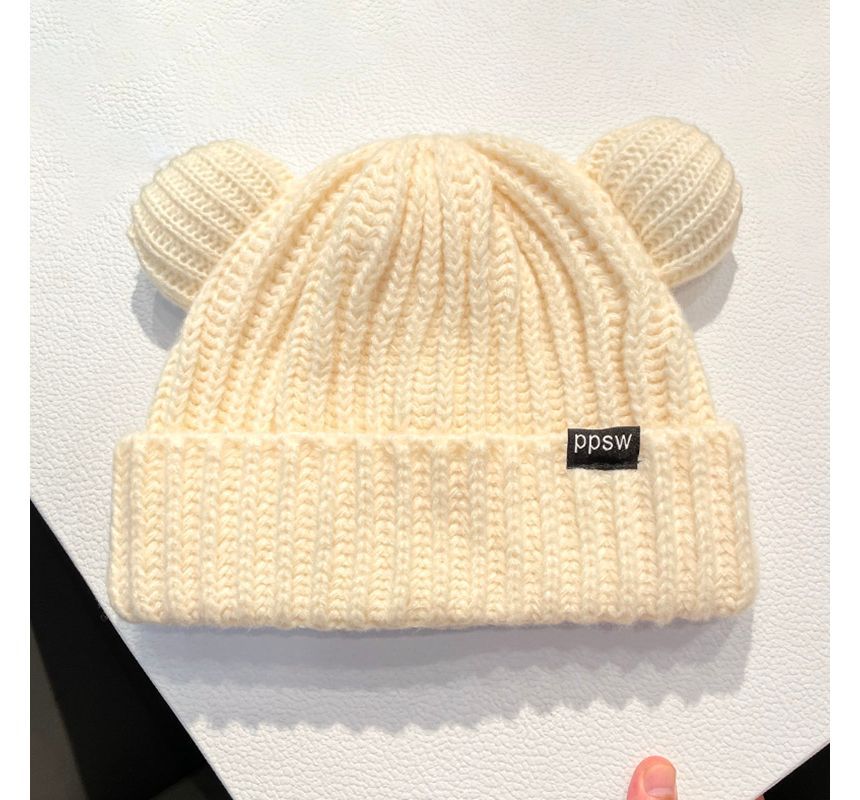 Ear Bear Knit Beanie