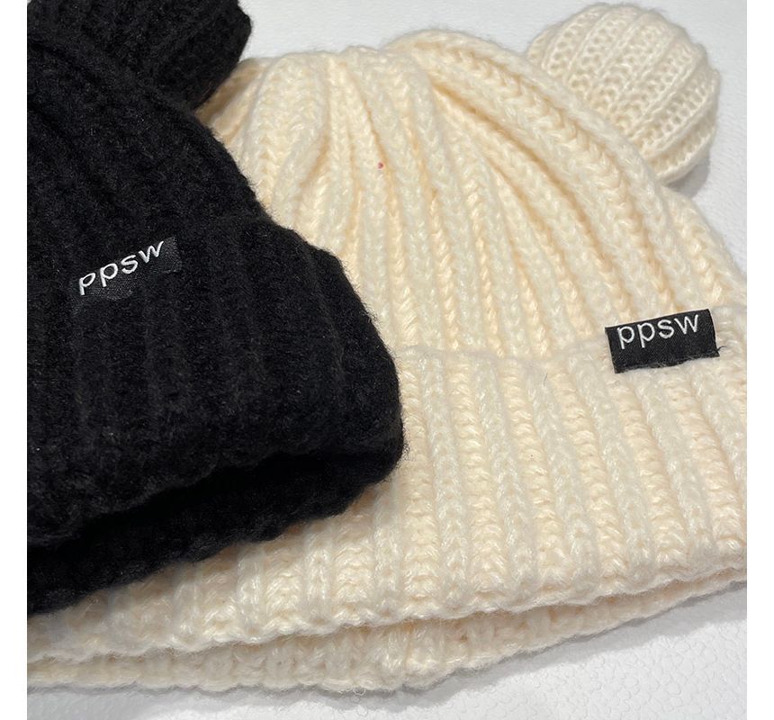 Ear Bear Knit Beanie