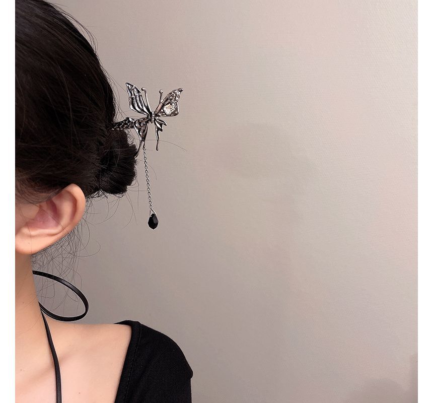 Stick Butterfly Hair Alloy