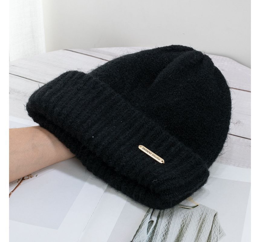 Beanie Logo Knit