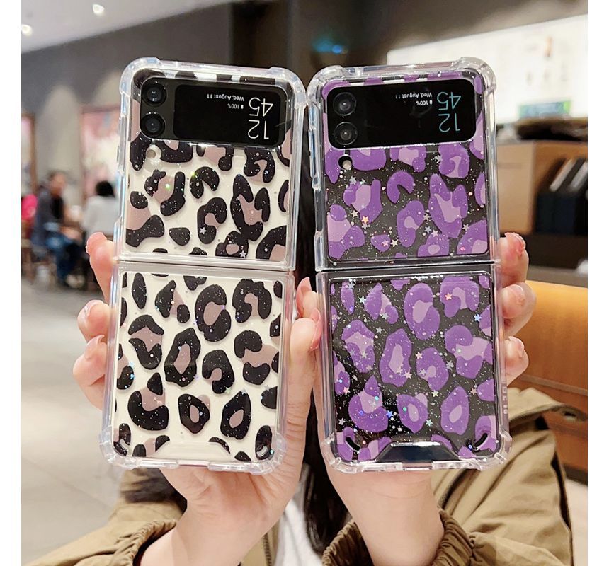 Case Printed Leopard Phone