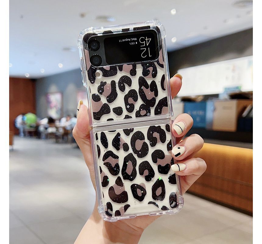 Case Printed Leopard Phone