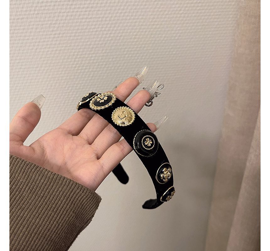 Headband Accent Metallic