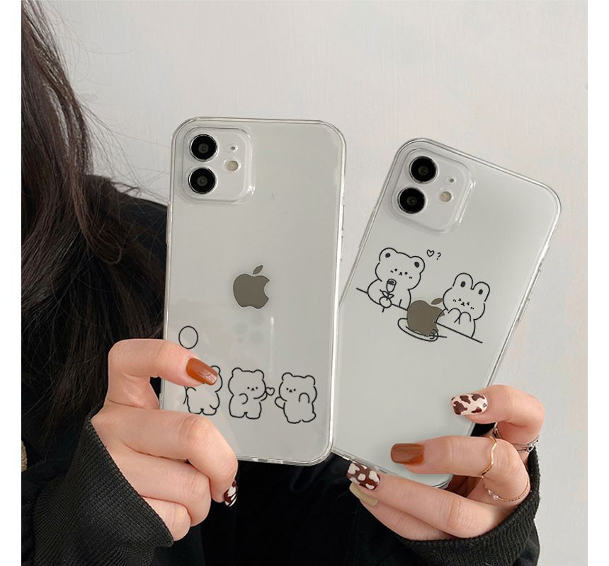 Phone Transparent Animal Case
