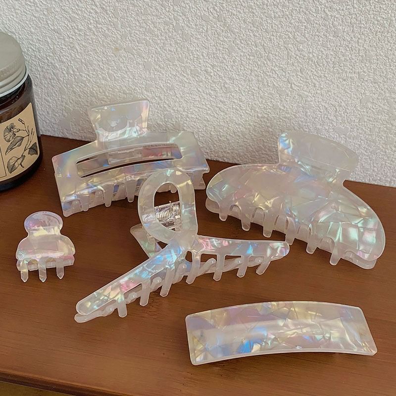 Claw Clip Iridescent Hair /