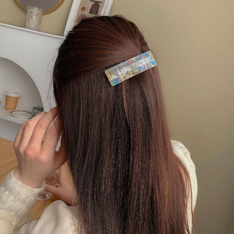 Claw Clip Iridescent Hair /