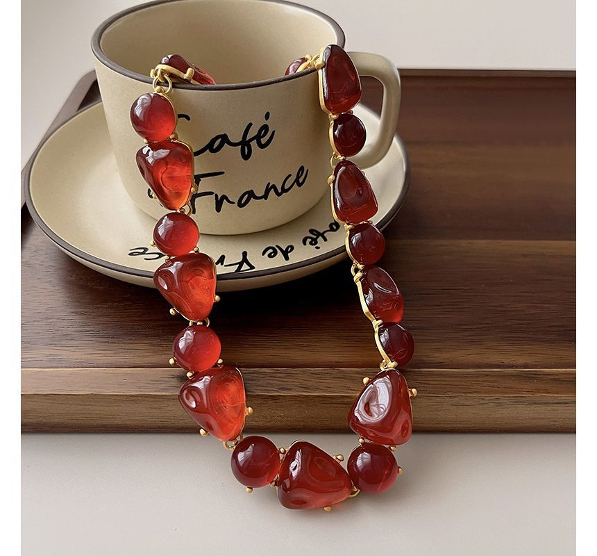 Choker Faux Alloy Crystal