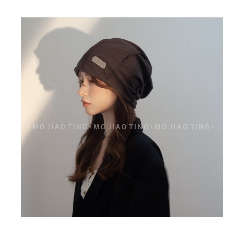 Beanie Buckled Metal