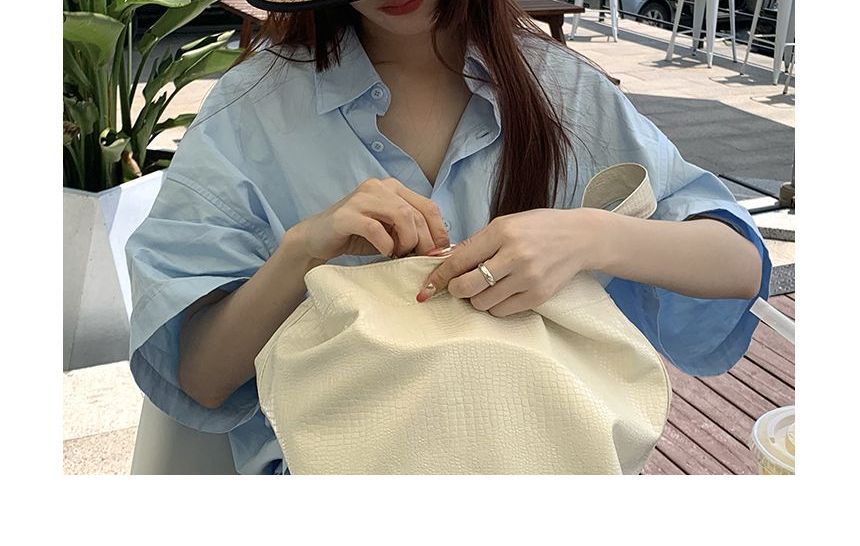 Contrast Straw Visor Sun Trim