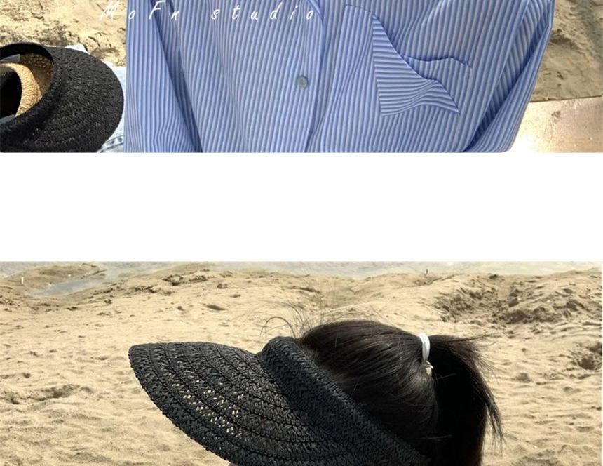 Sun Straw Visor Plain