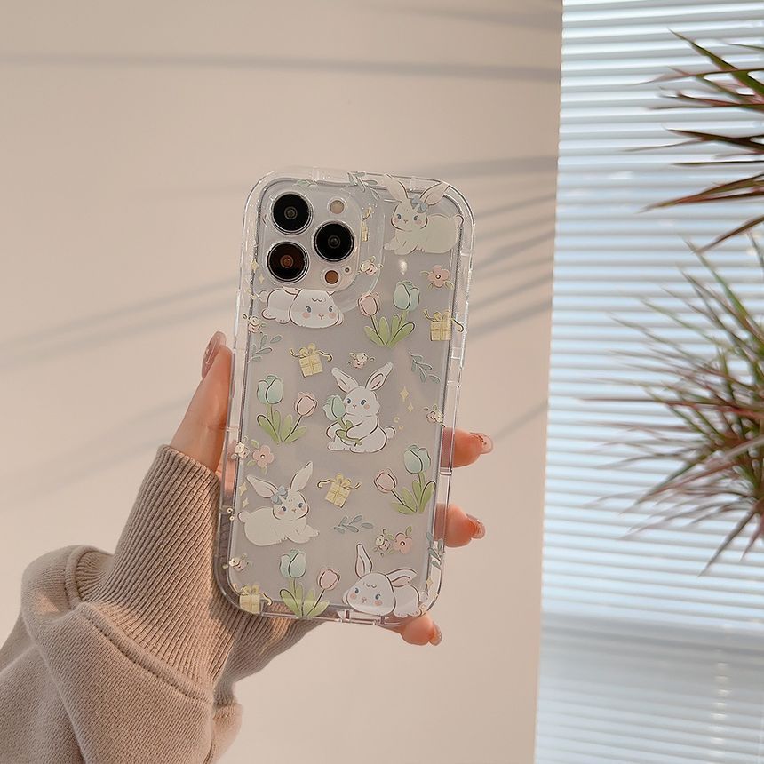 Phone Case Rabbit Print