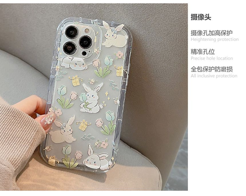 Phone Case Rabbit Print