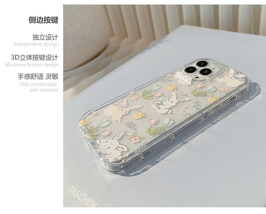 Phone Case Rabbit Print