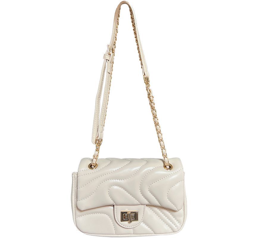 Flap Crossbody Bag Leather Faux