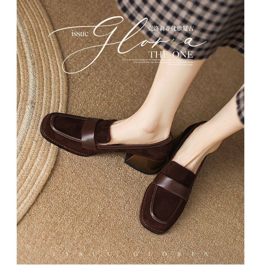 Loafers Chunky Heel