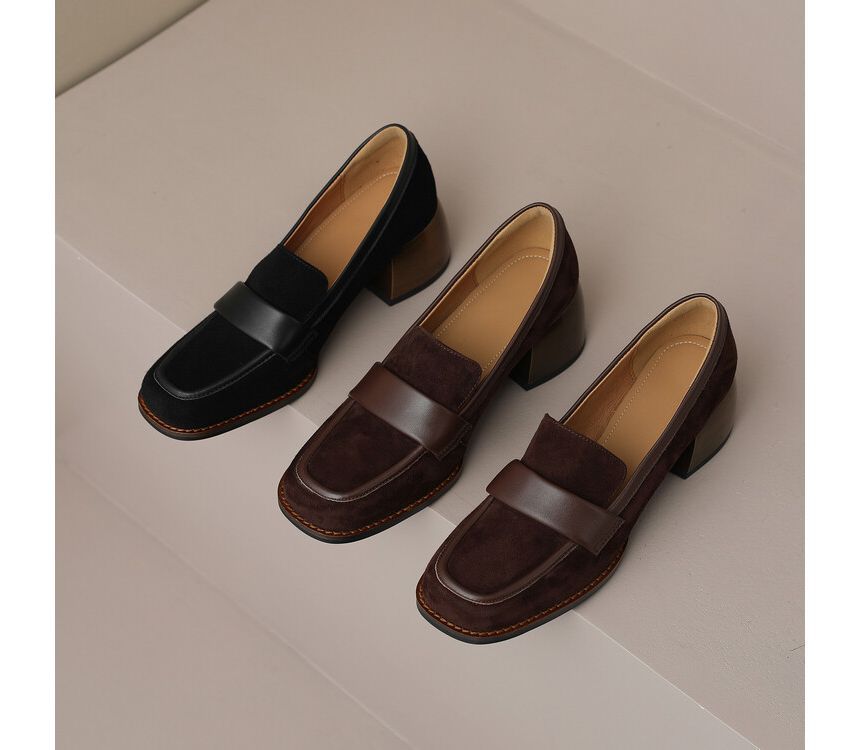 Loafers Chunky Heel