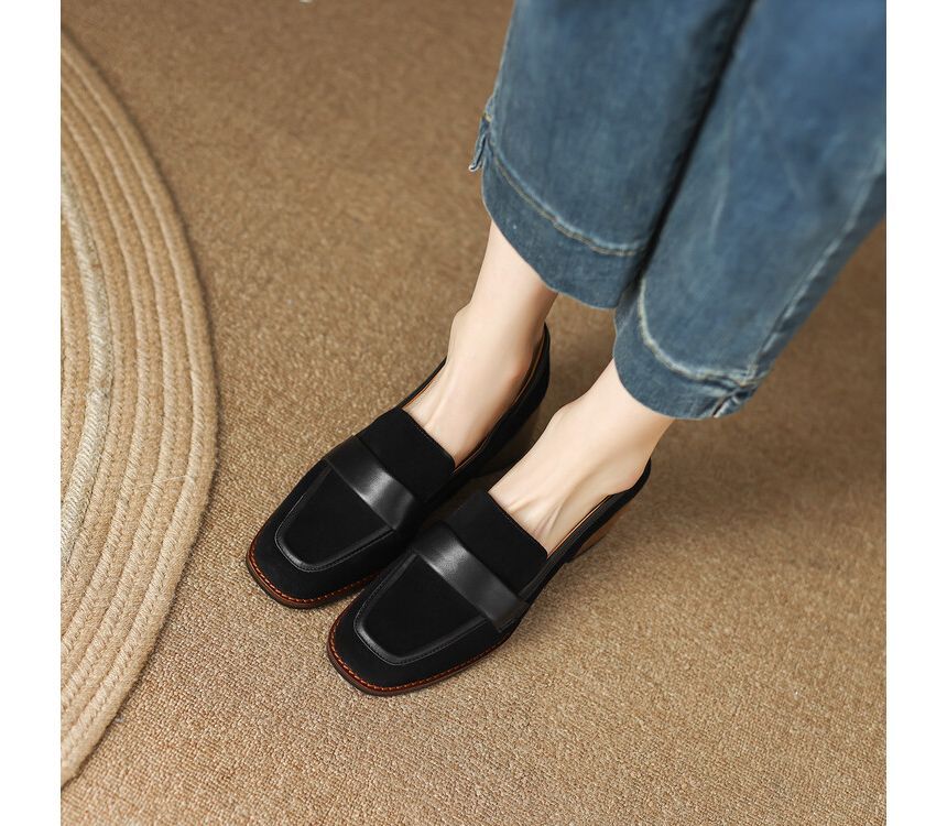 Loafers Chunky Heel