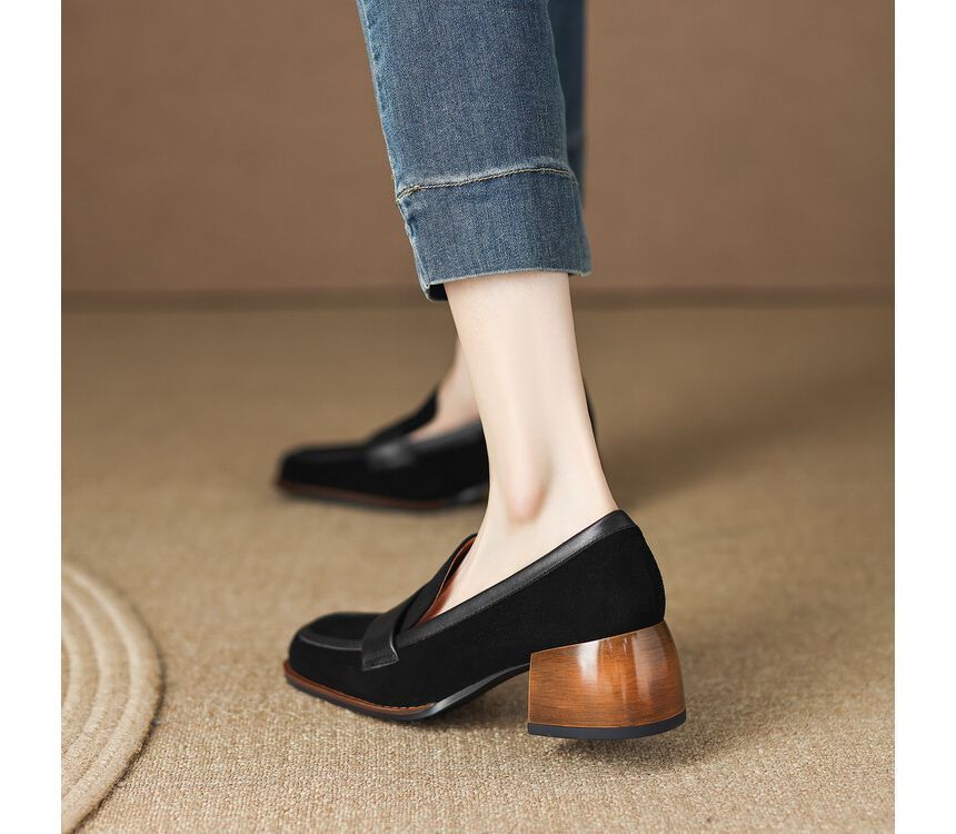 Loafers Chunky Heel