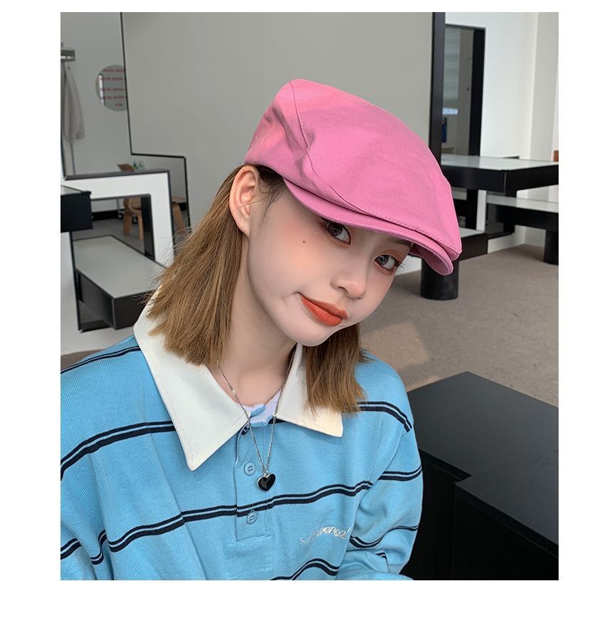 Embroidered Flat Cap Lettering