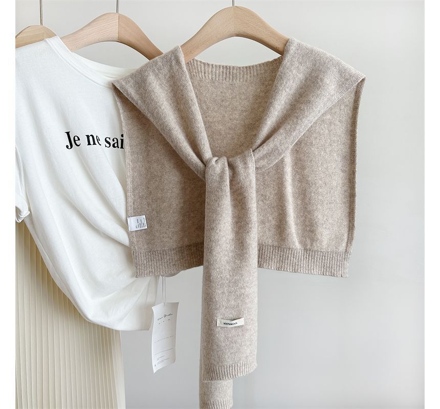 Knit Shawl Applique