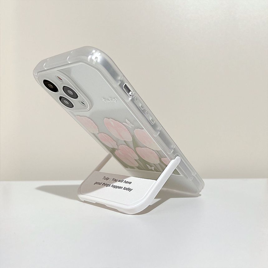 Case Stand Phone Tulip