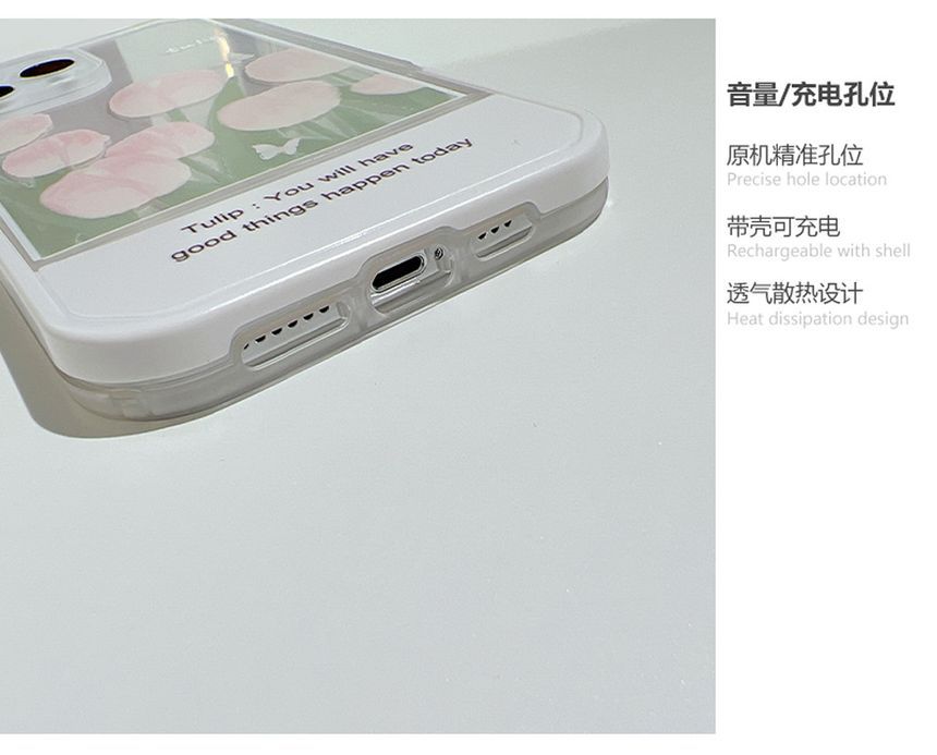 Case Stand Phone Tulip