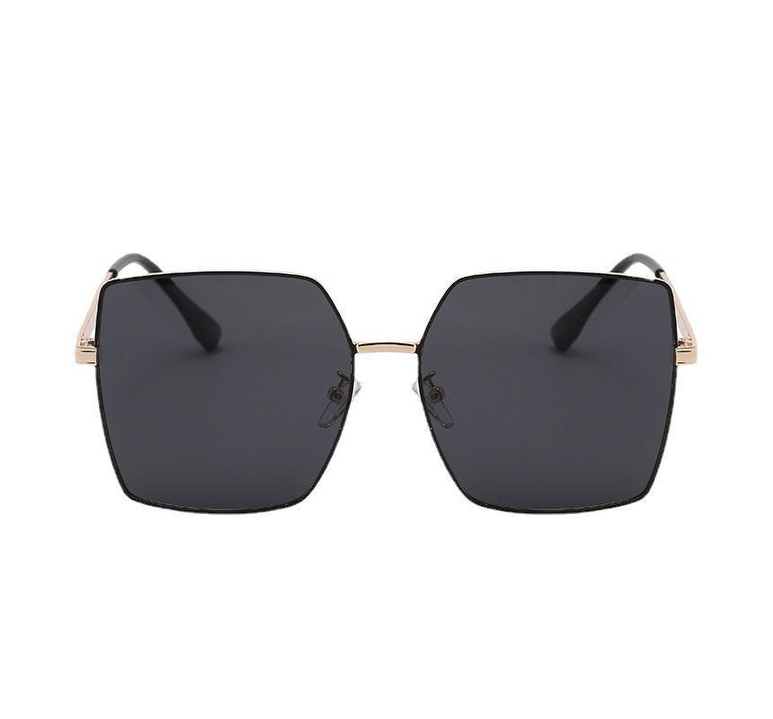 Metal Square Frame Sunglasses