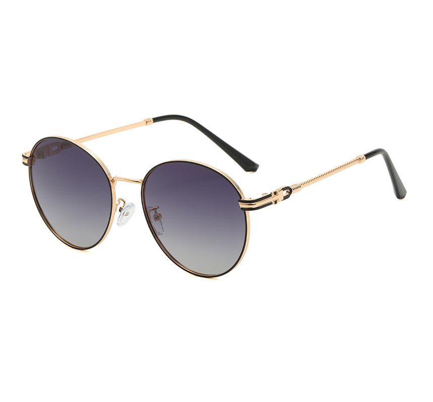 Sunglasses Polarized Metal Round Frame