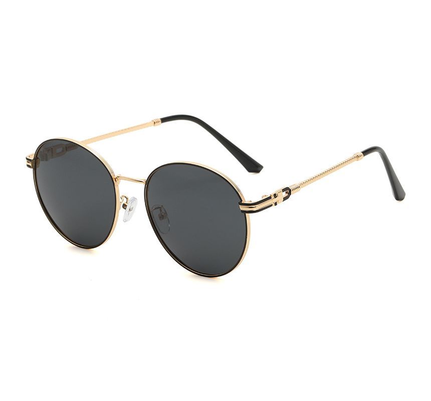 Sunglasses Polarized Metal Round Frame