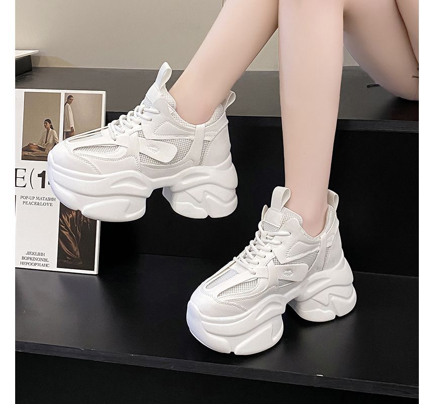 Sneakers Platform Plain