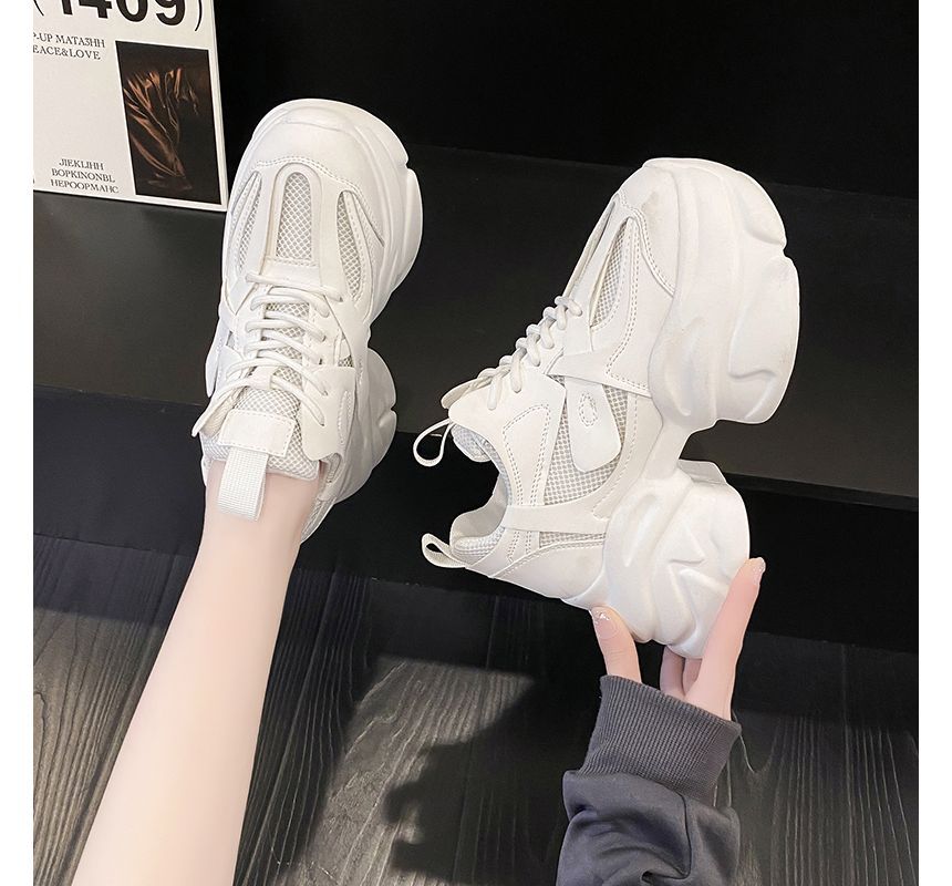Sneakers Platform Plain