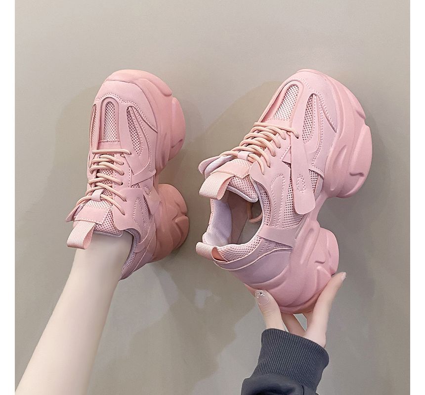 Sneakers Platform Plain