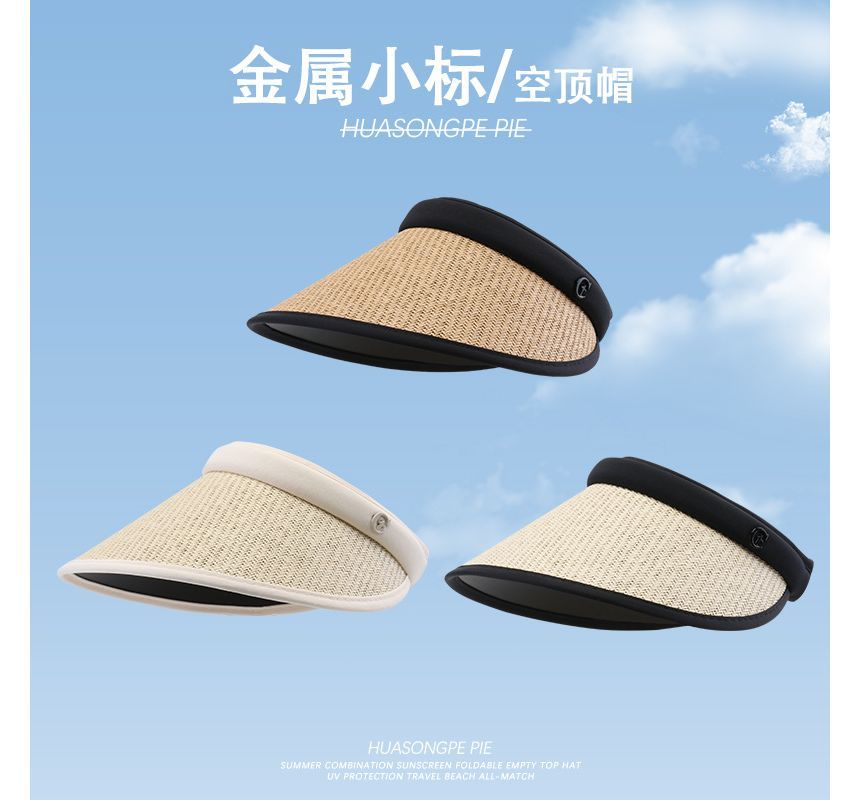 Hat Sun Piped Straw