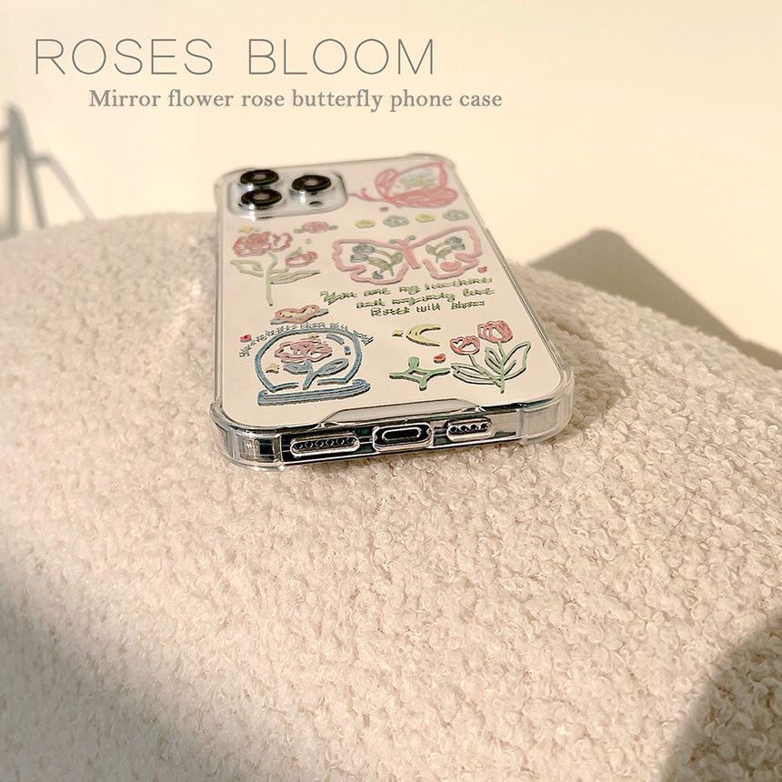 Butterfly Mirrored Phone Case