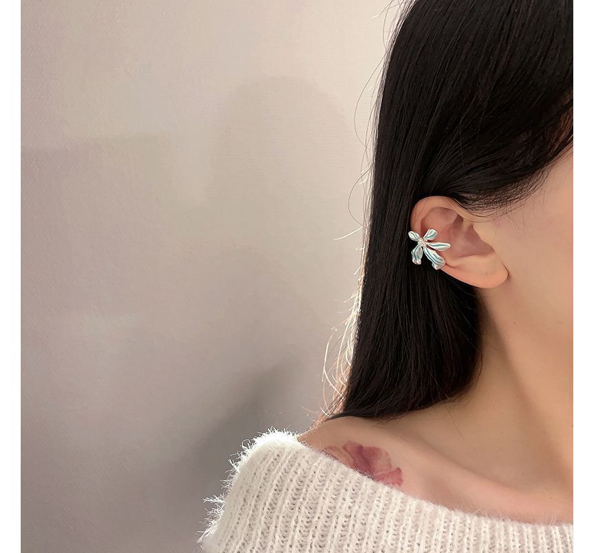 Earring Floral Alloy