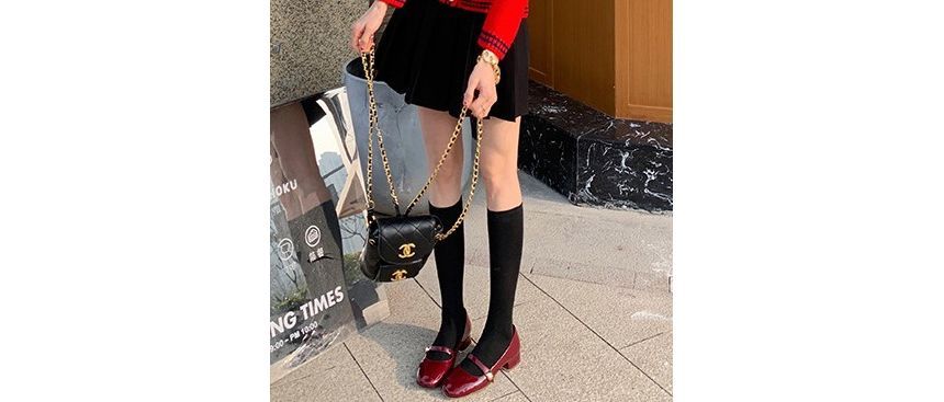 Designs) Plain Jane Mary Heel (Various Block Pumps