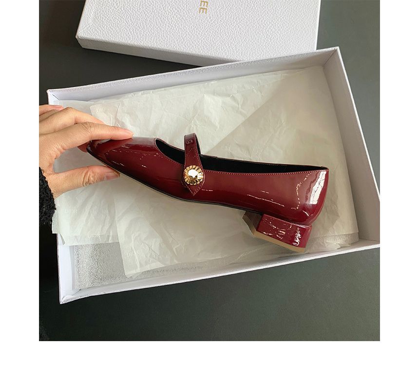 Designs) Plain Jane Mary Heel (Various Block Pumps