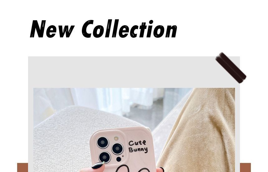 Case Print Phone Rabbit