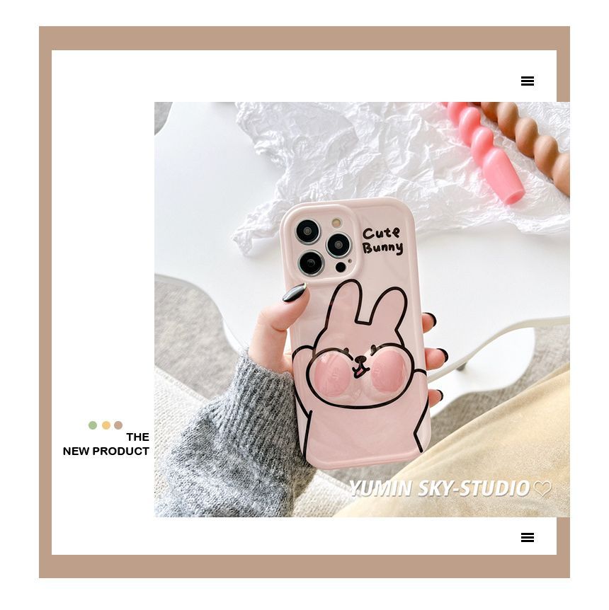 Case Print Phone Rabbit